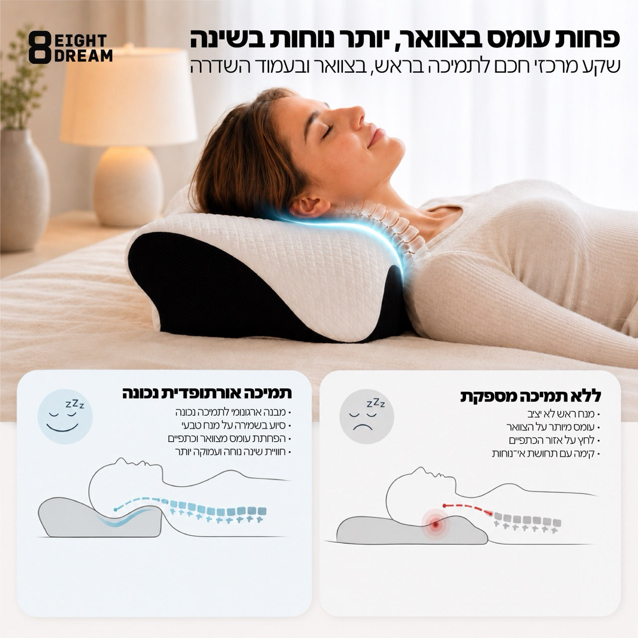 Cloud 5 |  כרית אורתופדית פרימיום